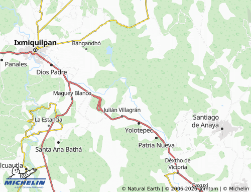 Mapa MICHELIN Ex-Hacienda de Ocotza - ViaMichelin