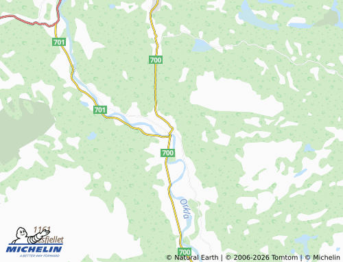 MICHELIN-Landkarte Meldal - ViaMichelin