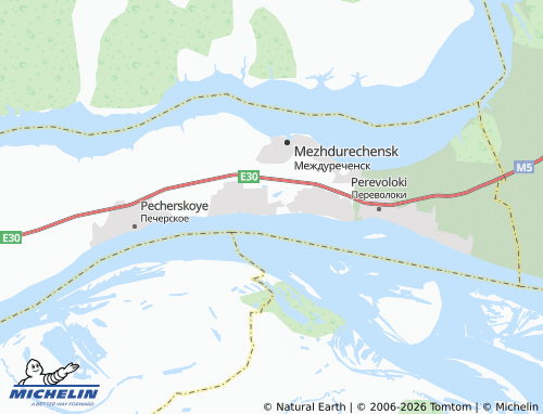 MICHELIN-Landkarte Obraztsovyy - ViaMichelin