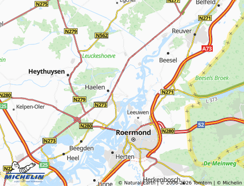 Mapa MICHELIN Buggenum - ViaMichelin