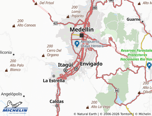 Carte MICHELIN La Colina - ViaMichelin