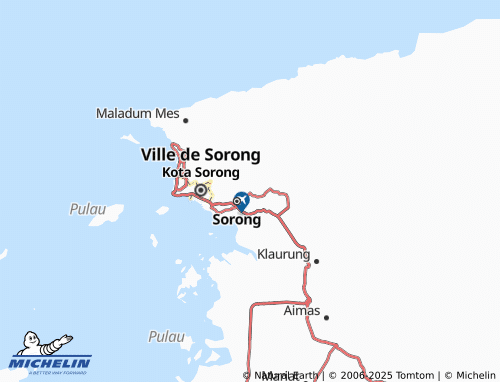 MICHELIN Klagete map - ViaMichelin