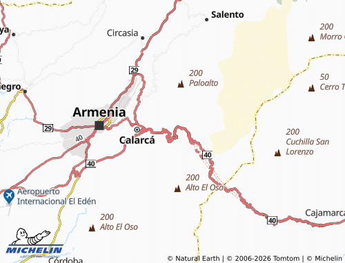 MICHELIN San Rafael map - ViaMichelin