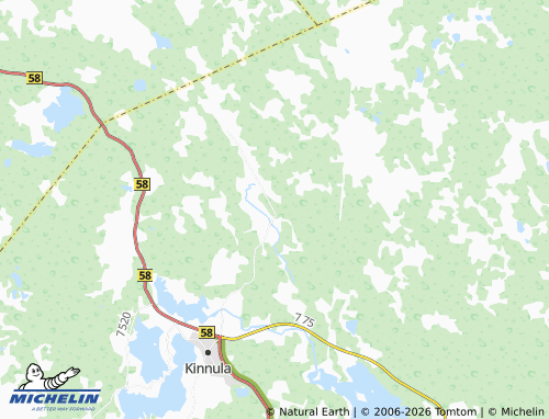 MICHELIN Jääjoki map - ViaMichelin