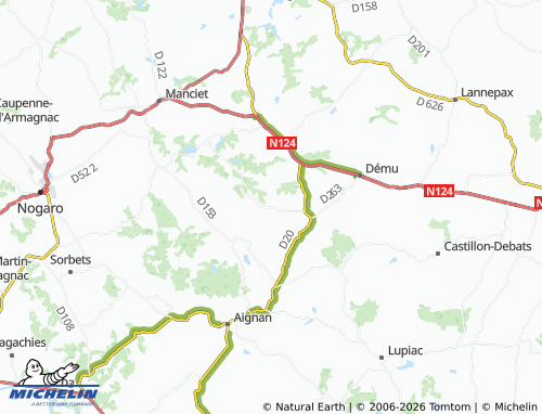 Mappa MICHELIN Séailles - ViaMichelin