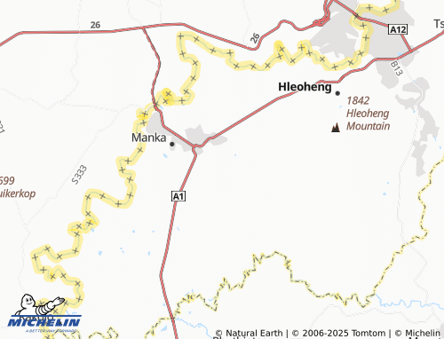 MICHELIN Ha Napo map - ViaMichelin