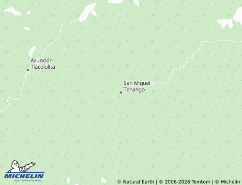 MICHELIN San Miguel Tenango map - ViaMichelin