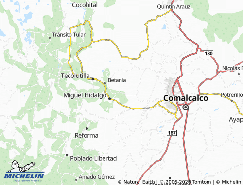 Mappa MICHELIN Gregorio Méndez Segunda Sección - ViaMichelin