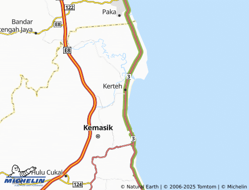 Mapa MICHELIN Taman Perumahan Kampung Baru - ViaMichelin