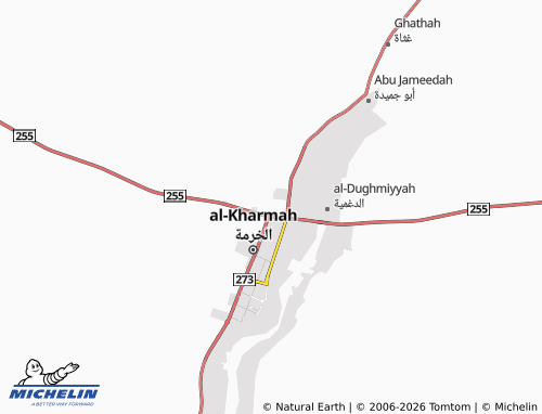 Carte MICHELIN Riyad al-Dughmiyyah - ViaMichelin