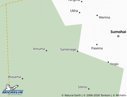 MICHELIN Hirin map - ViaMichelin
