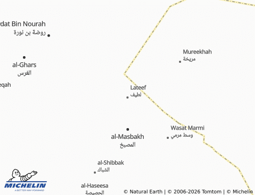 MICHELIN-Landkarte Lateef - ViaMichelin