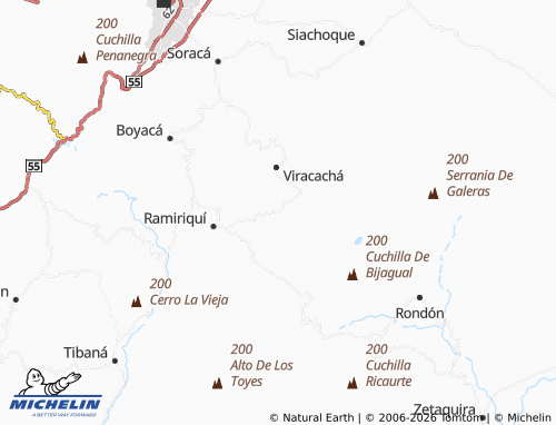 Carte MICHELIN Ciénega - ViaMichelin