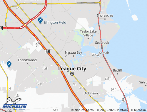 Mappa MICHELIN Nassau Bay - ViaMichelin