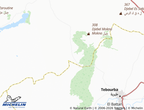 Mappa MICHELIN Qawsah al-Bay - ViaMichelin