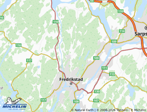 MICHELIN-Landkarte Veum - ViaMichelin