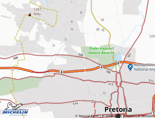 Mapa MICHELIN Rosslyn Oos - ViaMichelin