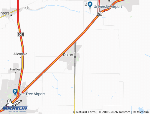 Mappa MICHELIN Dixon - ViaMichelin