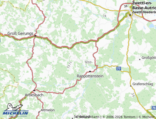Mapa MICHELIN Kirchbach - ViaMichelin