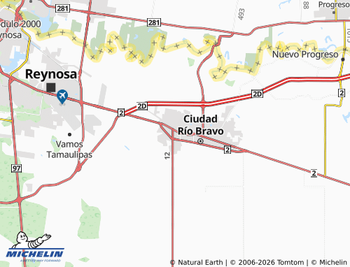 Mapa MICHELIN Primero de Mayo - ViaMichelin