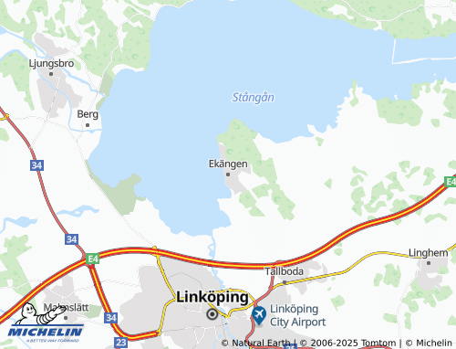 MICHELIN Ekängen map - ViaMichelin