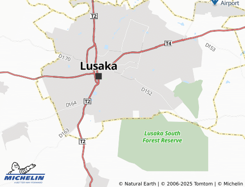 MICHELIN Libala map - ViaMichelin