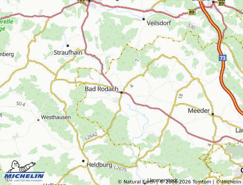 MICHELIN Bad Rodach map - ViaMichelin
