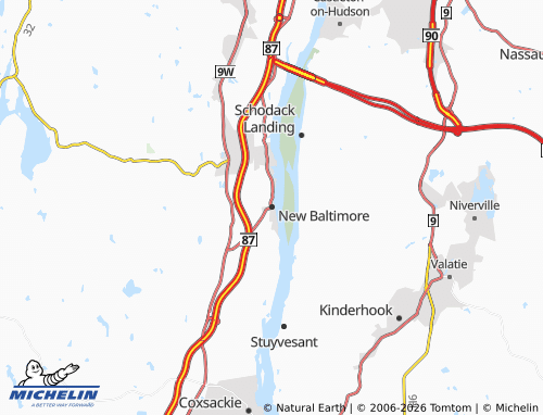 Mapa MICHELIN New Baltimore - ViaMichelin