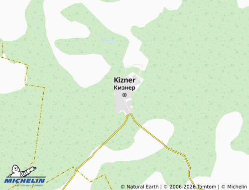 MICHELIN-Landkarte Kizner - ViaMichelin