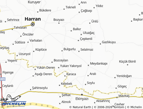 MICHELIN Aydınlar map - ViaMichelin