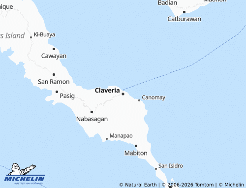 MICHELIN Claveria map - ViaMichelin