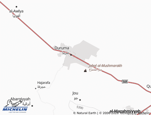 Carte MICHELIN al-Huda - ViaMichelin