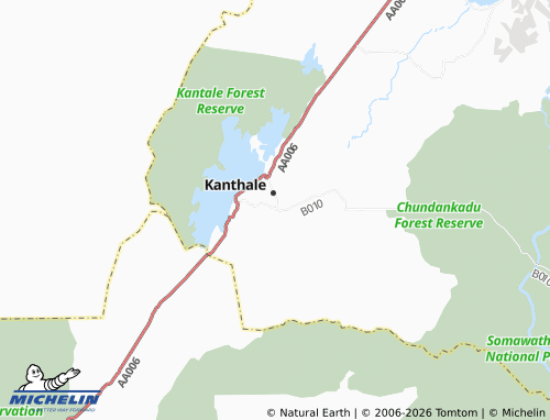 Mappa MICHELIN Kantale Town South - ViaMichelin