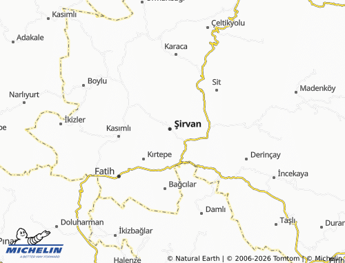MICHELIN Küfre map - ViaMichelin