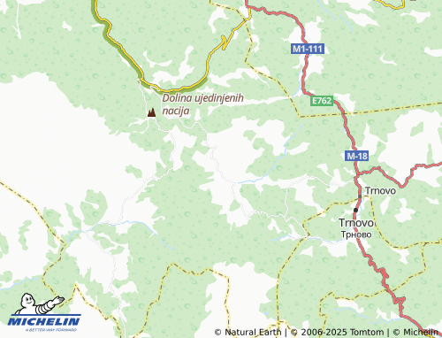 MICHELIN-Landkarte Dejčići - ViaMichelin