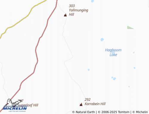 MICHELIN Cunjardine map - ViaMichelin