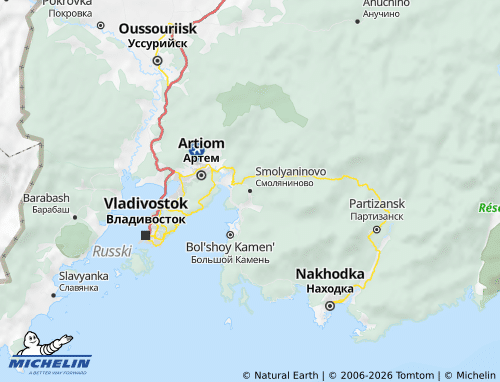MICHELIN-Landkarte Schkotowski Rajon - ViaMichelin
