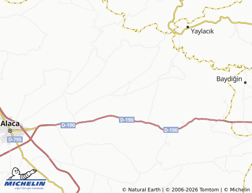 Kaart MICHELIN Çatak - ViaMichelin