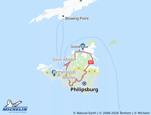 Mappa MICHELIN Morne Émile - ViaMichelin
