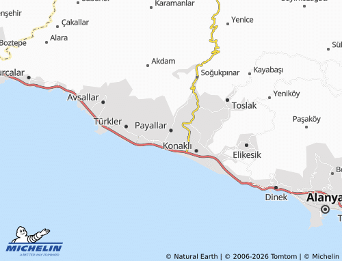 Mappa MICHELIN Payallar - ViaMichelin