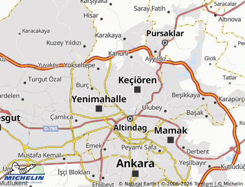MICHELIN İncirli map - ViaMichelin
