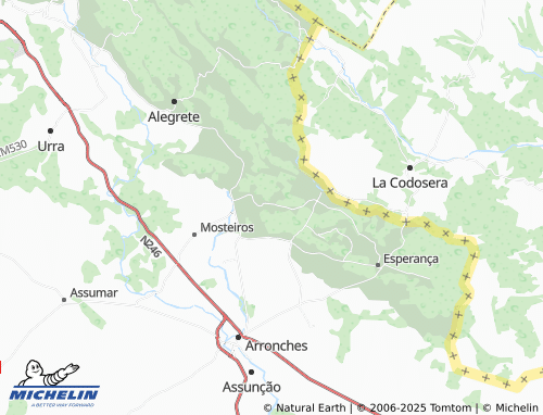 Mapa MICHELIN Nave Redonda - ViaMichelin