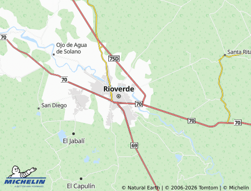 MICHELIN La Huerta map - ViaMichelin