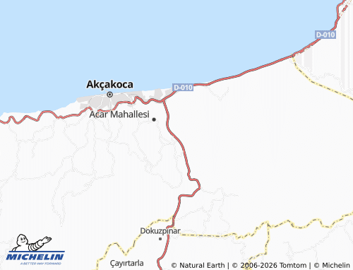 Mappa MICHELIN Dadalı - ViaMichelin