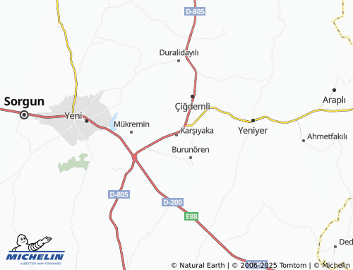 MICHELIN Karşıyaka map - ViaMichelin