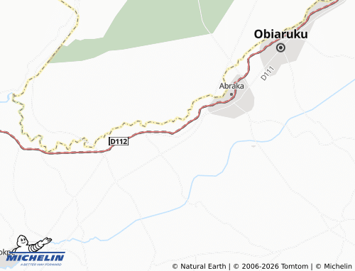 MICHELIN Oria map - ViaMichelin