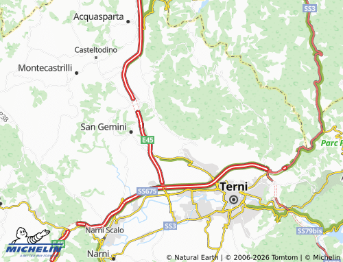 Mapa MICHELIN Cesi - ViaMichelin