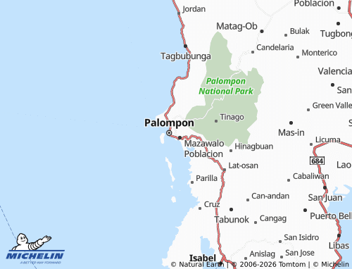 MICHELIN Ypil I map - ViaMichelin