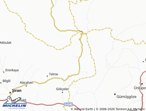 MICHELIN Çevrepınar map - ViaMichelin