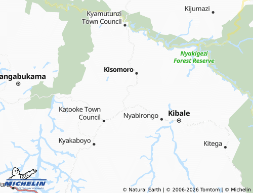 MICHELIN Mukole map - ViaMichelin